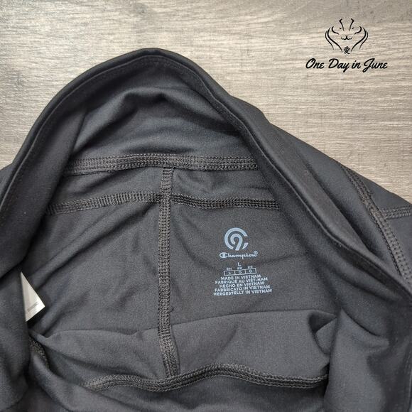 Champion Cropped Yoga Pants Size L - Picture 2 of 6